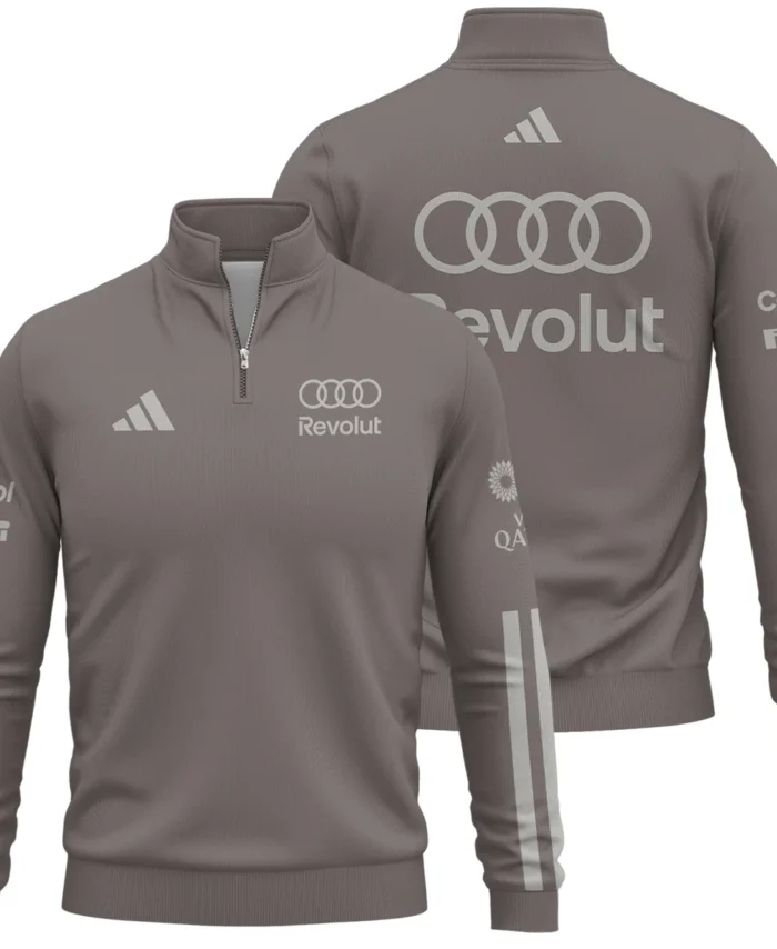 2026 Audi F1 Teamwear For Fans Quarter Zip Sweatshirt BLVAAUDI230125A03QZS