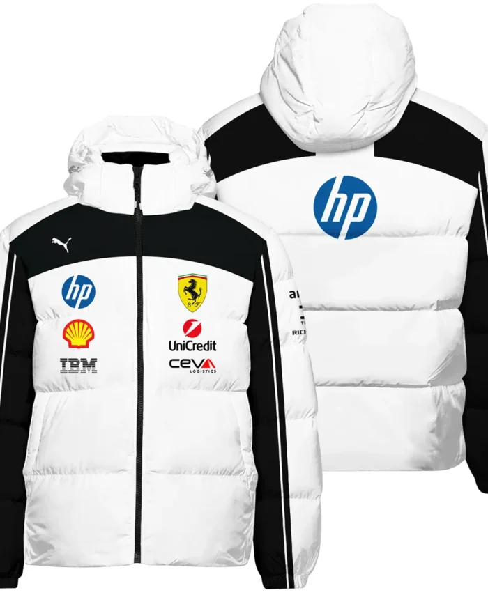 2026 Ferrari F1 Teamwear Down & Puffer Jackets BLVAFRR2226A6HCJ
