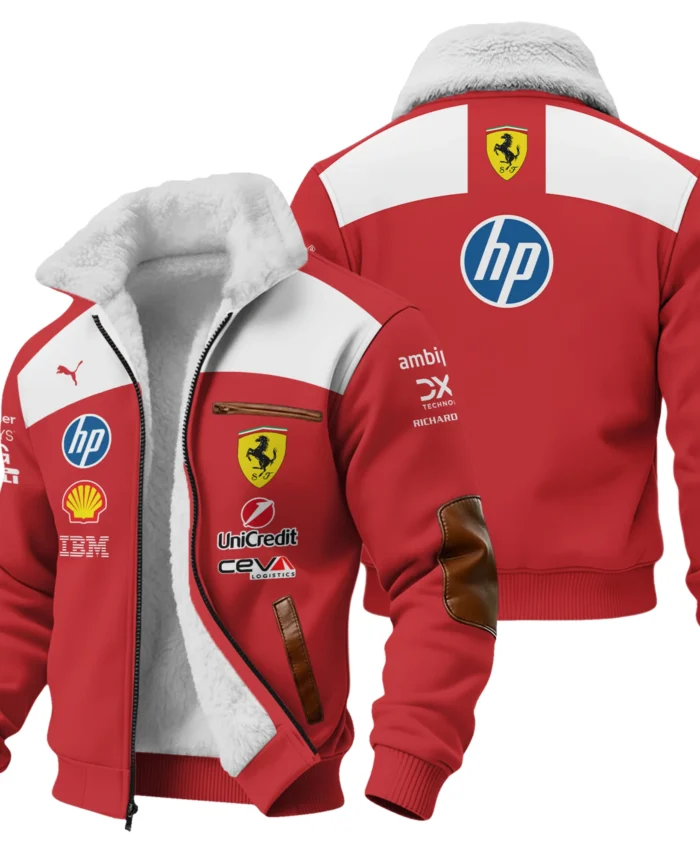 2026 Ferrari F1 Teamwear Fleece Jacket BLVAFRR2226A5FJ
