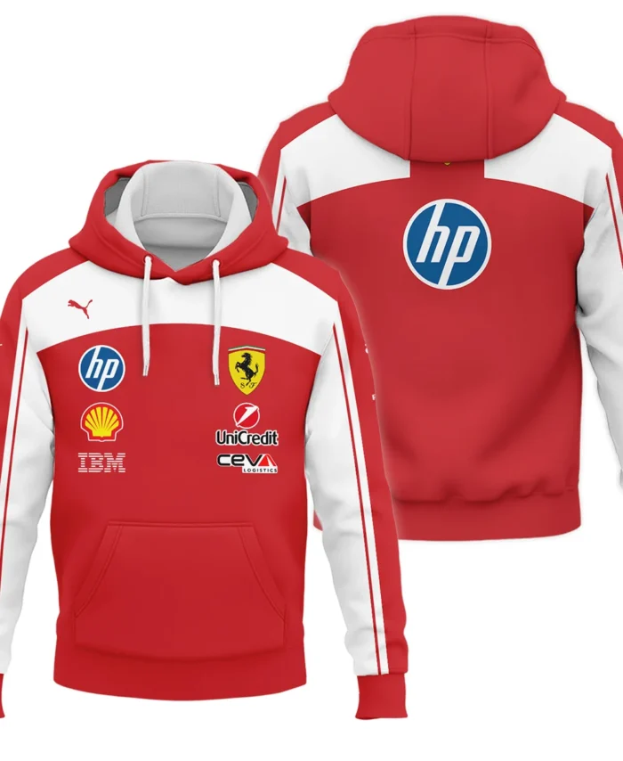 2026 Ferrari F1 Teamwear Hoodie BLVAFRR2226A5HD
