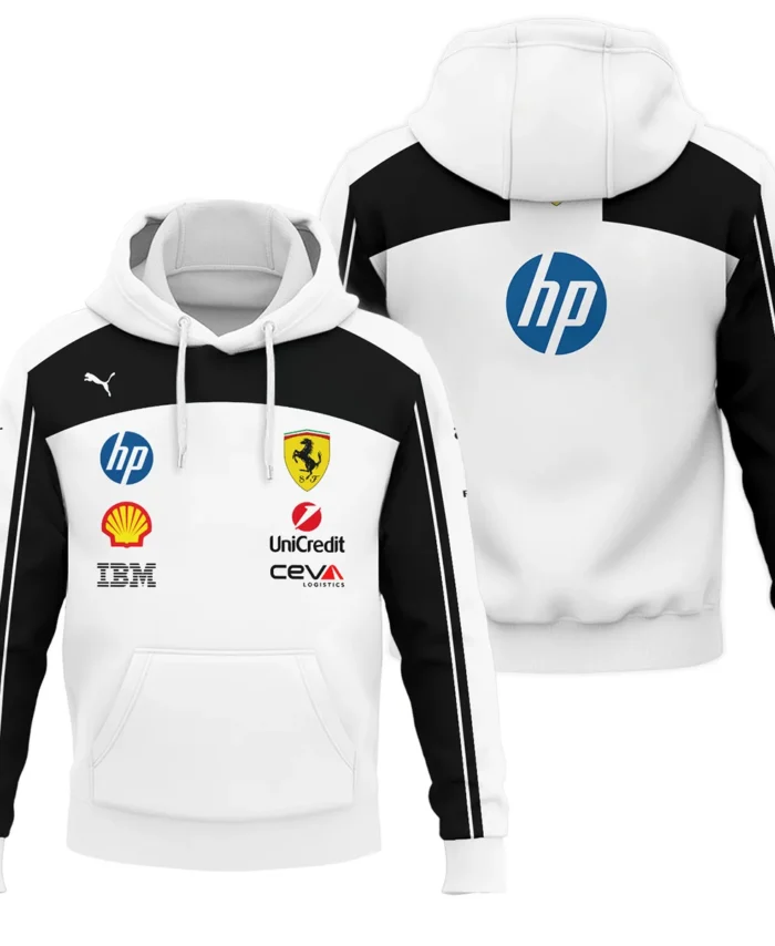 2026 Ferrari F1 Teamwear Hoodie BLVAFRR2226A6HD