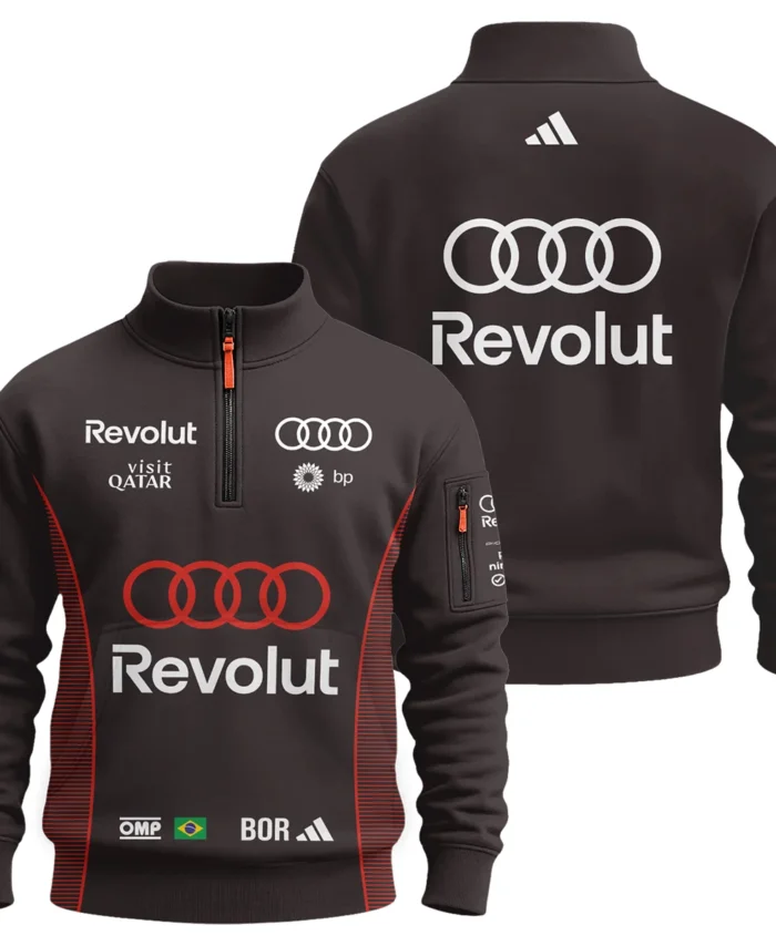 2026 Gabriel Bortoleto Audi F1 Teamwear For Fans Sweatshirt Zipper BLVAAUDI230125A02SHZ