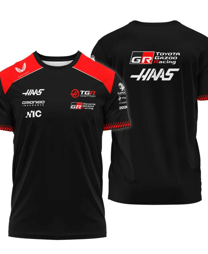 2026 Haas F1 Teamwear T-Shirt BLVAHAAS9226A1TS - Black