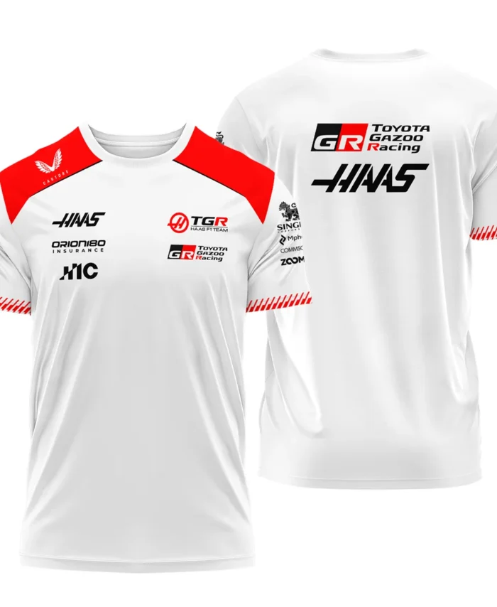 2026 Haas F1 Teamwear T-Shirt BLVAHAAS9226A2TS - White