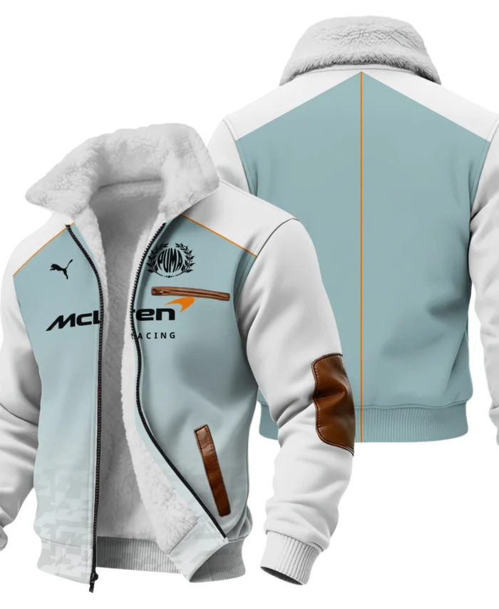 2026 McLaren x Puma F1 Teamwear For Fans Fleece Jacket BLVAMCL230125A03FJ