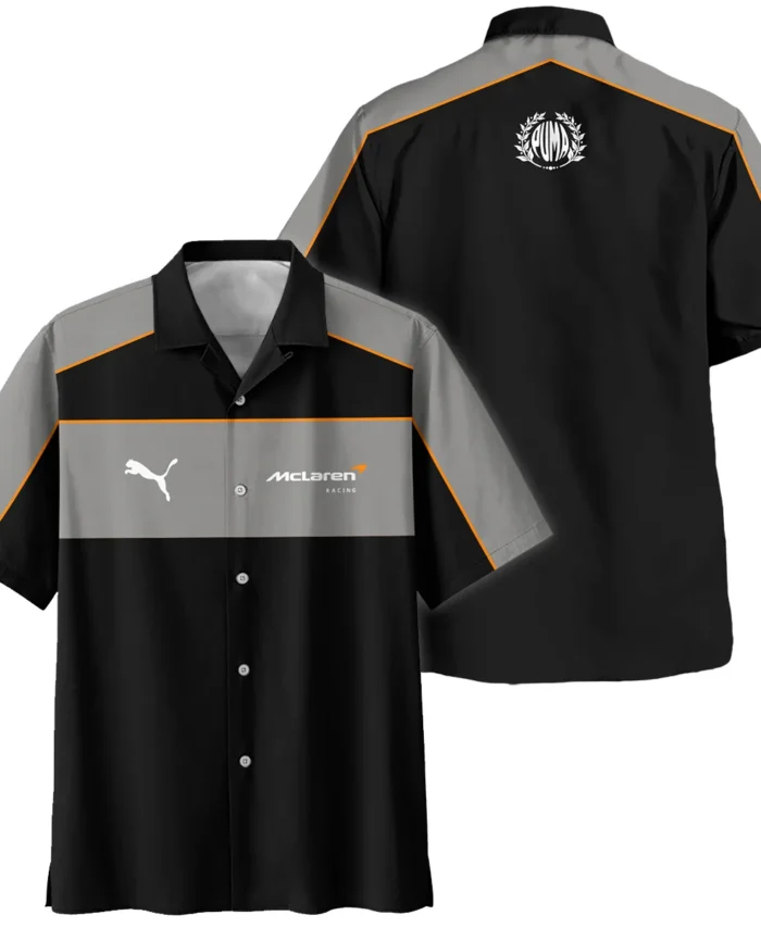 2026 McLaren x Puma F1 Teamwear For Fans Hawaiian Shirt BLVAMCL230125A01HW