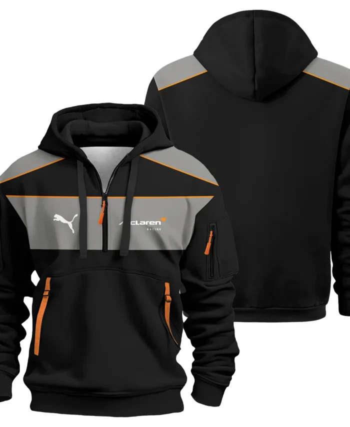2026 McLaren x Puma F1 Teamwear For Fans Hoodie Half Zip BLVAMCL230125A01HDF