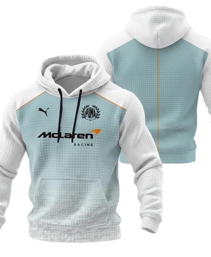 2026 McLaren x Puma F1 Teamwear For Fans Hoodie Quilted Waffle BLVAMCL230125A03HQW