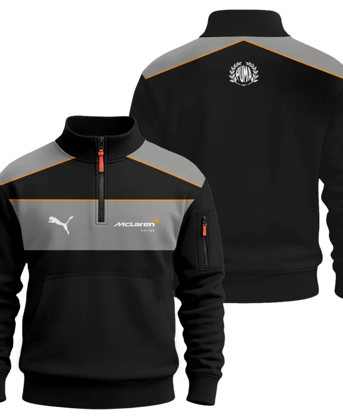 2026 McLaren x Puma F1 Teamwear For Fans Sweatshirt Zipper BLVAMCL230125A01SHZ