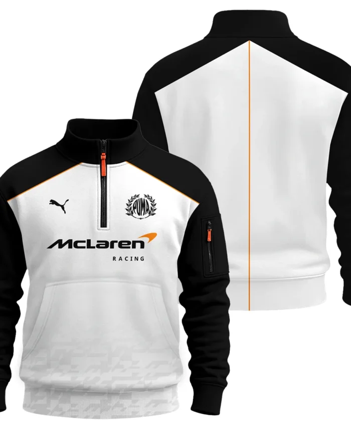 2026 McLaren x Puma F1 Teamwear For Fans Sweatshirt Zipper BLVAMCL230125A02SHZ