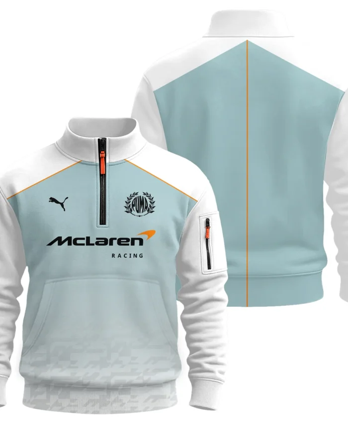2026 McLaren x Puma F1 Teamwear For Fans Sweatshirt Zipper BLVAMCL230125A03SHZ