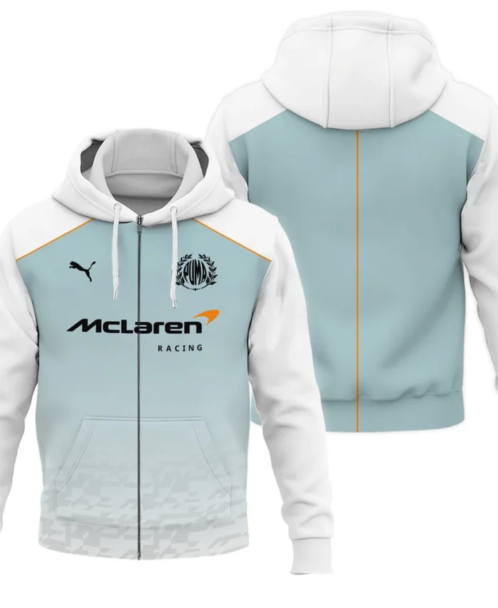 2026 McLaren x Puma F1 Teamwear For Fans Zipper Hoodie BLVAMCL230125A03ZHD