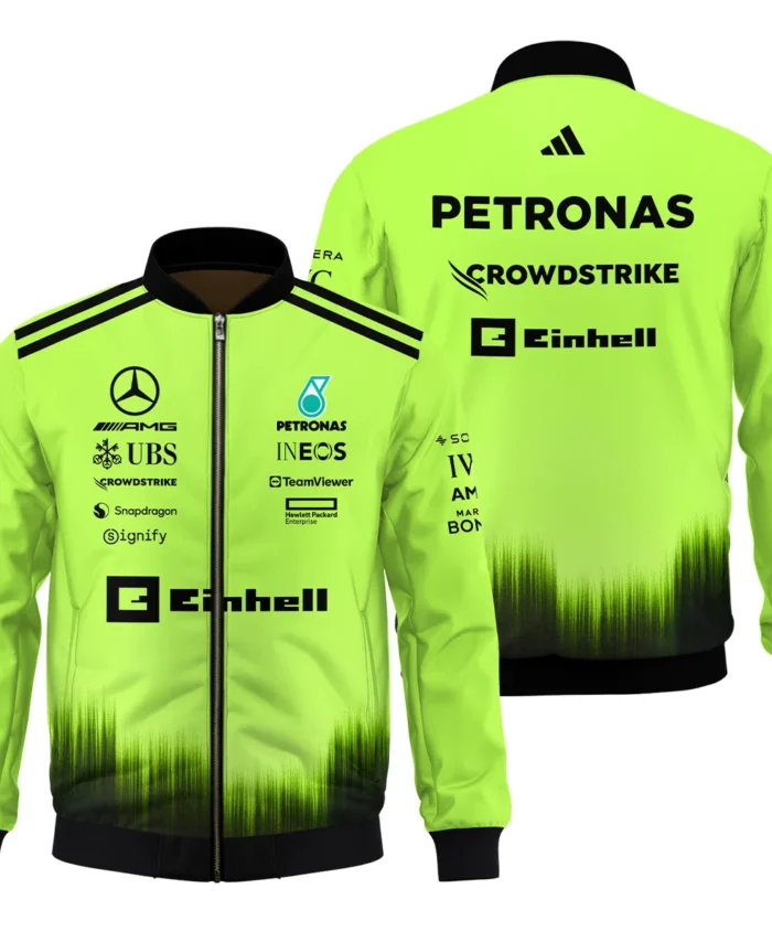 2026 Mercedes F1 Teamwear Bomber BLVAMER1226A5BB - Green