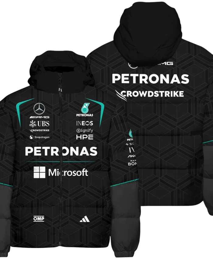 2026 Mercedes F1 Teamwear Down & Puffer Jackets BLVAMER1226A3HCJ