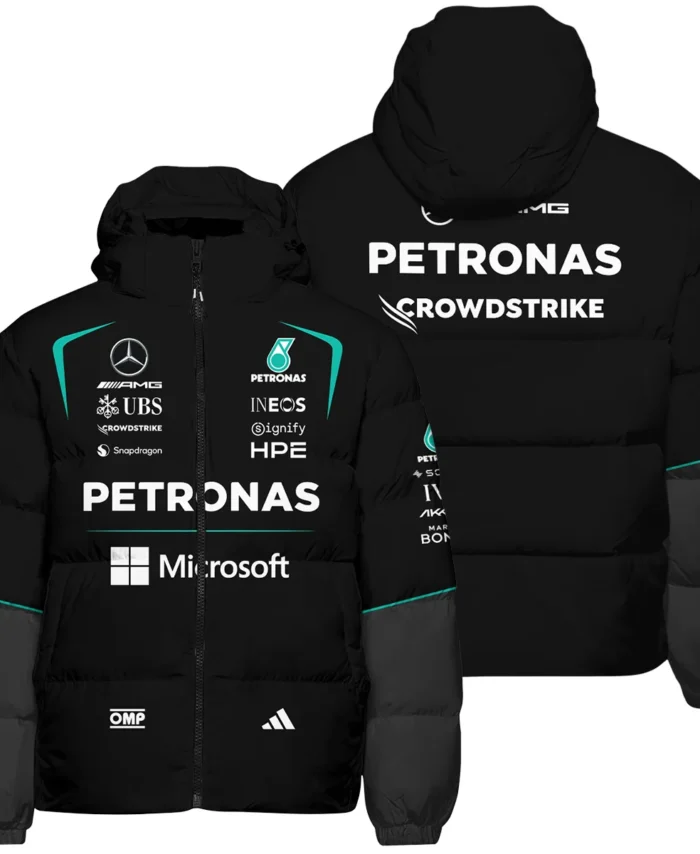 2026 Mercedes F1 Teamwear Down & Puffer Jackets BLVAMER1226A4HCJ