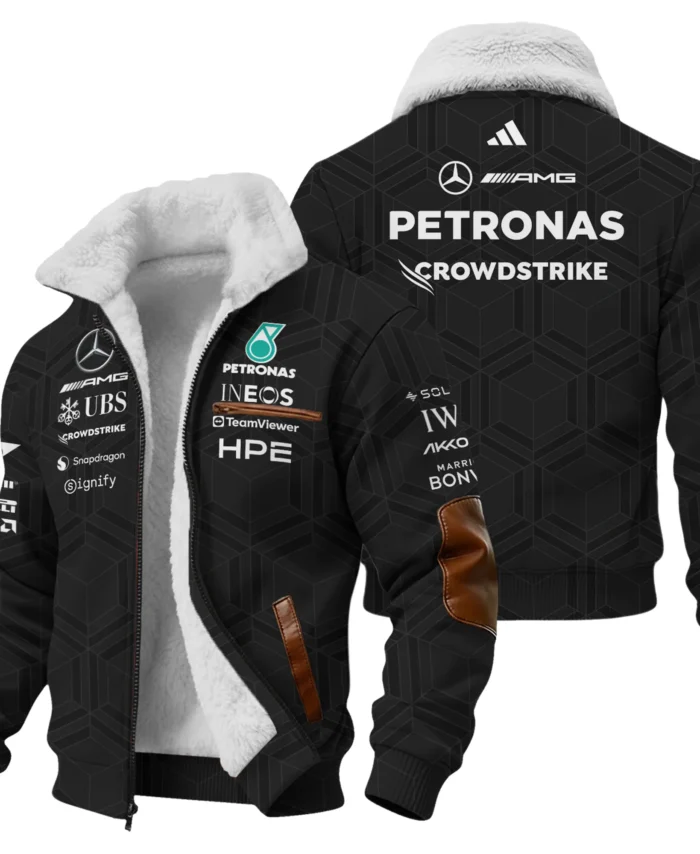 2026 Mercedes F1 Teamwear Fleece Jacket BLVAMER1226A1FJ