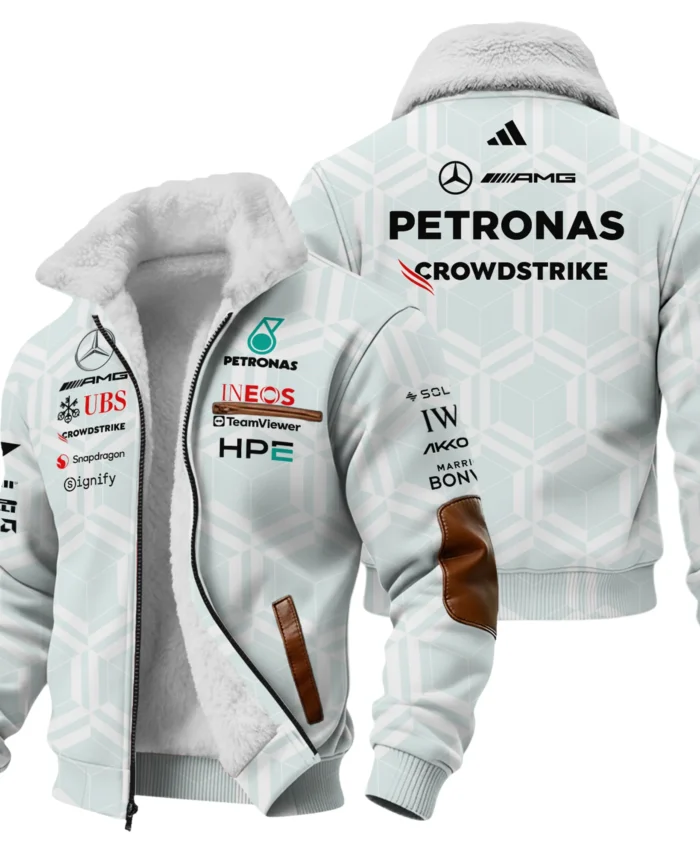 2026 Mercedes F1 Teamwear Fleece Jacket BLVAMER1226A2FJ