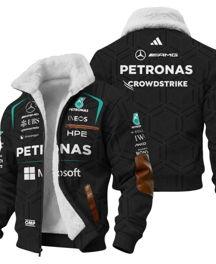 2026 Mercedes F1 Teamwear Fleece Jacket BLVAMER1226A3FJ