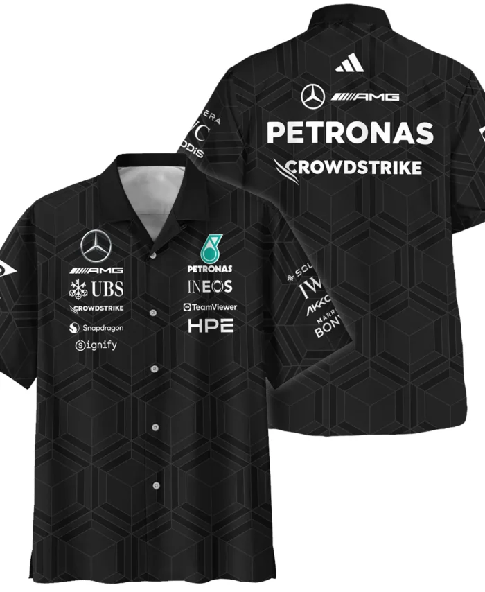2026 Mercedes F1 Teamwear Hawaiian Shirt BLVAMER1226A1HW
