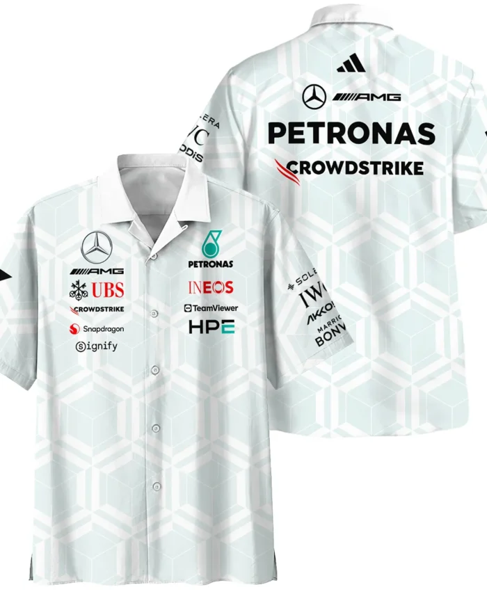 2026 Mercedes F1 Teamwear Hawaiian Shirt BLVAMER1226A2HW