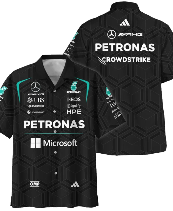 2026 Mercedes F1 Teamwear Hawaiian Shirt BLVAMER1226A3HW