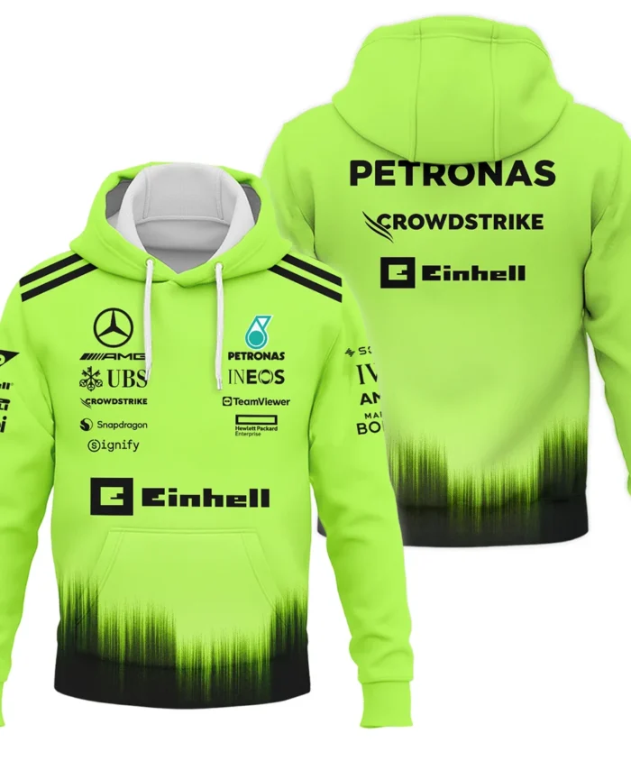 2026 Mercedes F1 Teamwear Hoodie BLVAMER1226A5HD - Green