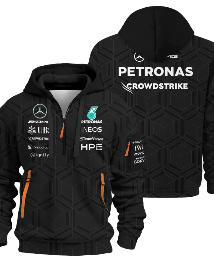 2026 Mercedes F1 Teamwear Hoodie Half Zip BLVAMER1226A1HDF