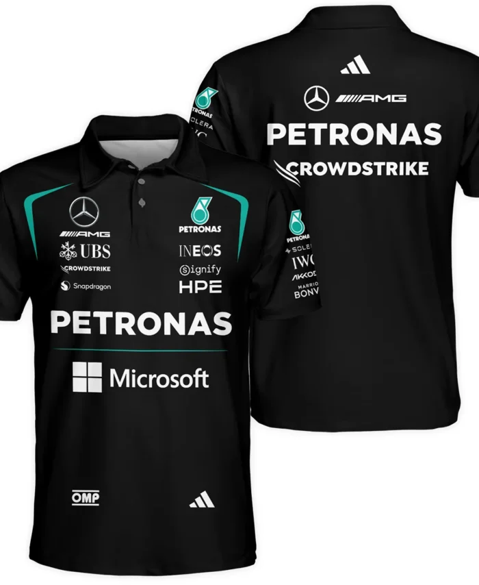 2026 Mercedes F1 Teamwear Polo Shirt BLVAMER1226A4PL