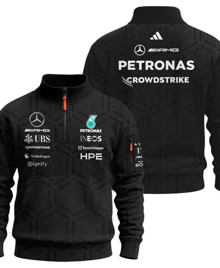 2026 Mercedes F1 Teamwear Sweatshirt Zipper BLVAMER1226A1SHZ