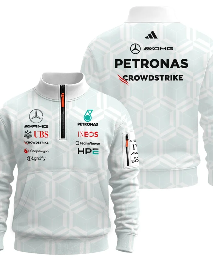 2026 Mercedes F1 Teamwear Sweatshirt Zipper BLVAMER1226A2SHZ