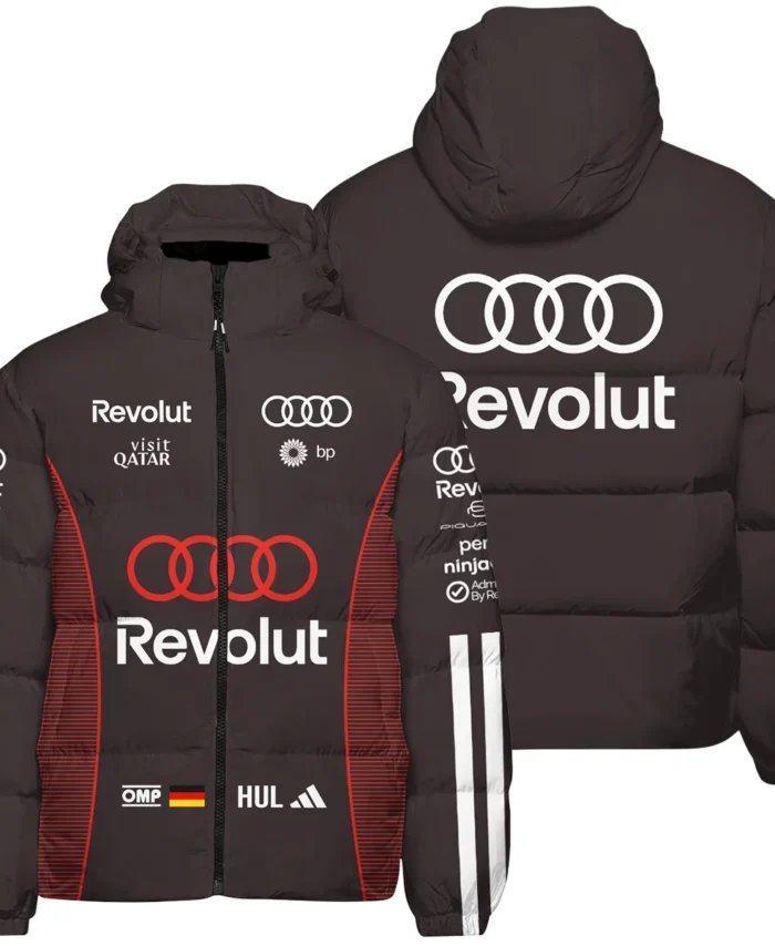 2026 Nico Hulkenberg Audi F1 Teamwear For Fans Down & Puffer Jackets BLVAAUDI230125A01HCJ