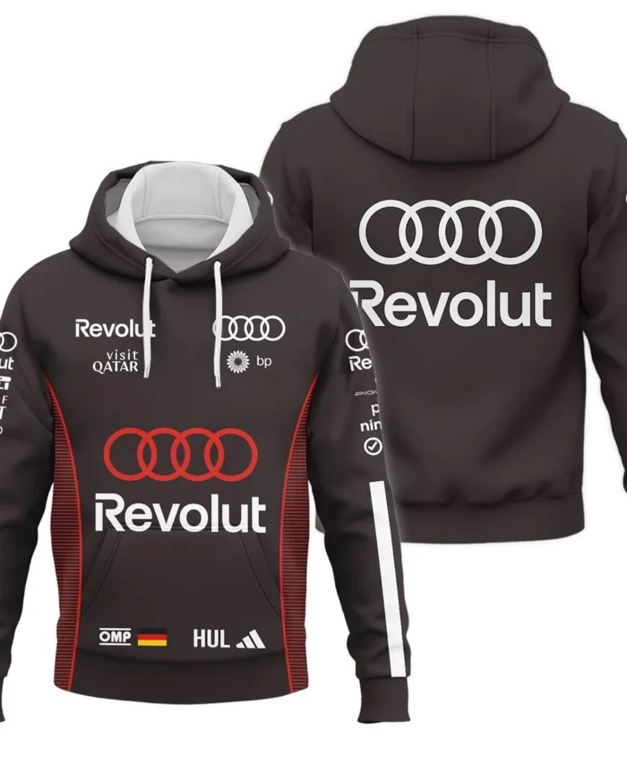 2026 Nico Hulkenberg Audi F1 Teamwear For Fans Hoodie BLVAAUDI230125A01HD
