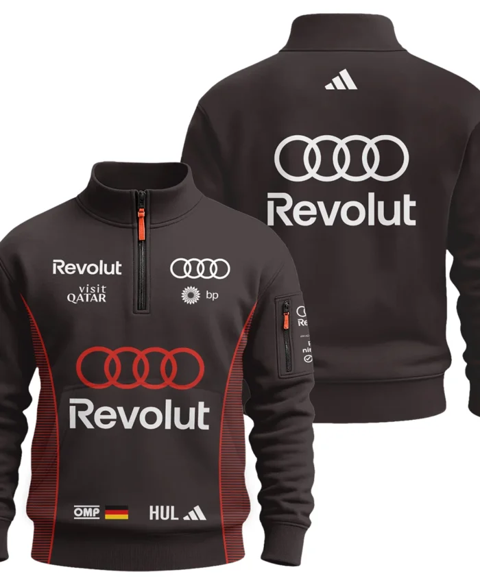 2026 Nico Hulkenberg Audi F1 Teamwear For Fans Sweatshirt Zipper BLVAAUDI230125A01SHZ