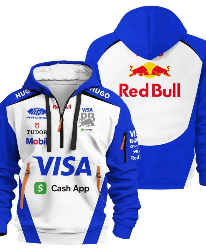 2026 Racing Bulls F1 Teamwear For Fans Hoodie Half Zip BLVARAC160125A01HDF