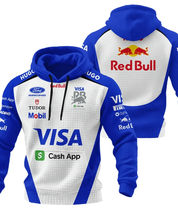 2026 Racing Bulls F1 Teamwear For Fans Hoodie Quilted Waffle BLVARAC160125A01HQW
