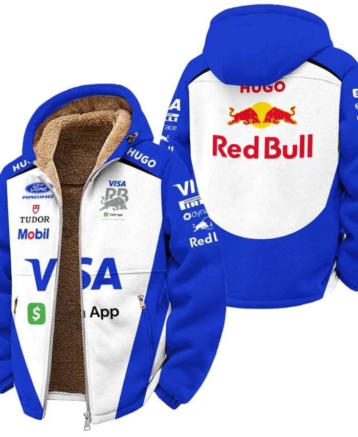 2026 Racing Bulls F1 Teamwear For Fans Winter Fleece Jacket BLVARAC160125A01WFJ