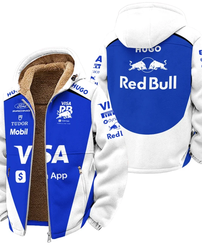 2026 Racing Bulls F1 Teamwear For Fans Winter Fleece Jacket BLVARAC160125A02WFJ