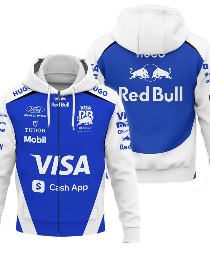 2026 Racing Bulls F1 Teamwear For Fans Zipper Hoodie BLVARAC160125A02ZHD