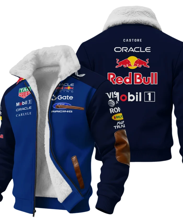 2026 Red Bull Racing F1 Teamwear For Fans Fleece Jacket BLVARB160125A01FJ