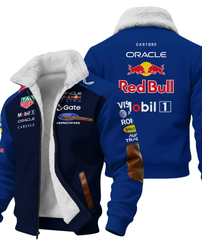 2026 Red Bull Racing F1 Teamwear For Fans Fleece Jacket BLVARB160125A02FJ