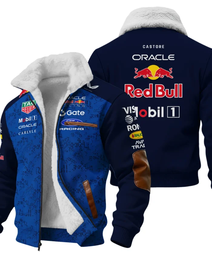 2026 Red Bull Racing F1 Teamwear For Fans Fleece Jacket BLVARB160125A03FJ
