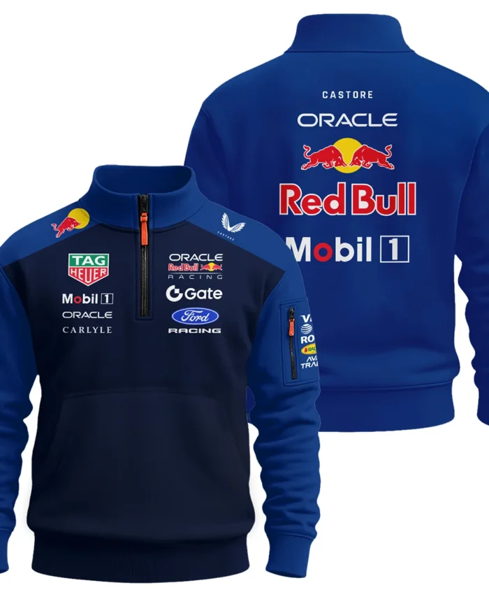 2026 Red Bull Racing F1 Teamwear For Fans Sweatshirt Zipper BLVARB160125A02SHZ