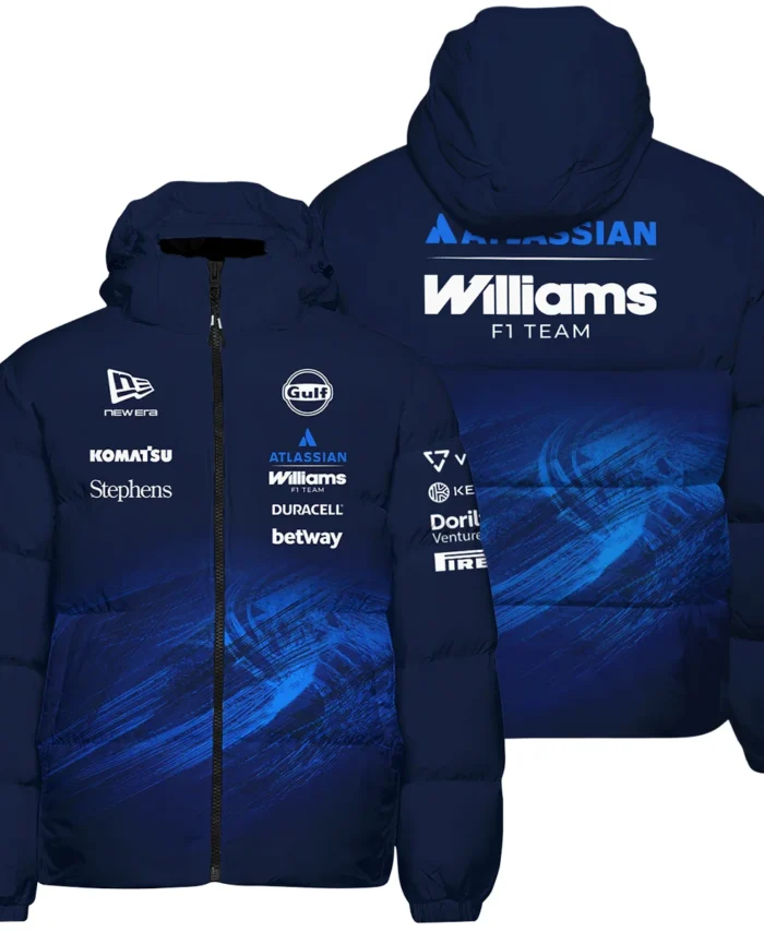 2026 Williams F1 Teamwear Down & Puffer Jackets BLVAWIL1226A1HCJ