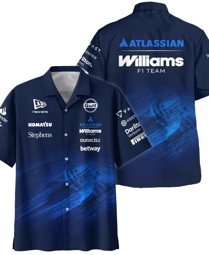 2026 Williams F1 Teamwear Hawaiian Shirt BLVAWIL1226A1HW