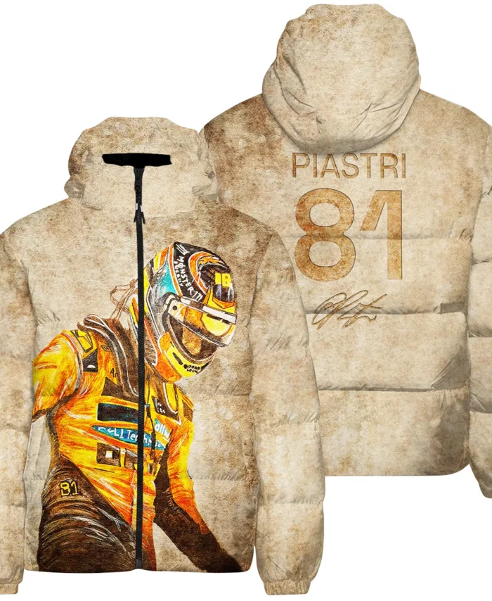 81 Oscar Piastri - Down & Puffer Jackets BLOP121025A3HCJ