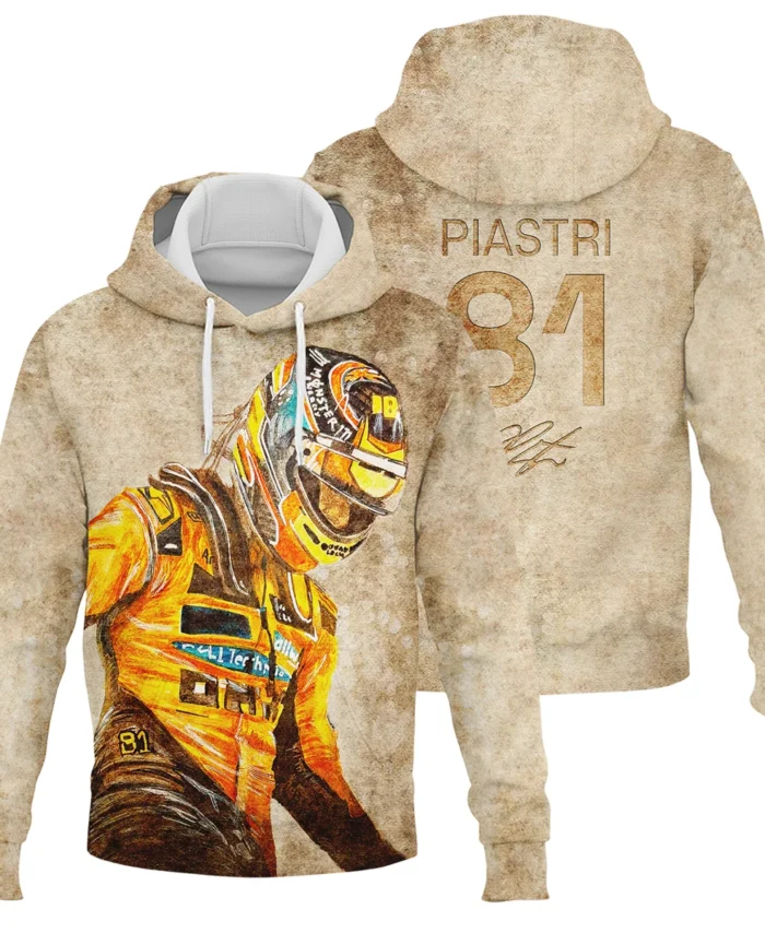 81 Oscar Piastri - Hoodie BLOP121025A3HD