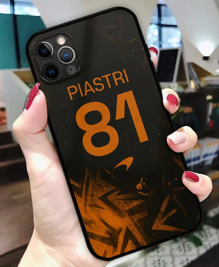 81 Oscar Piastri McLaren F1 Team Phone Case - Dustproof, Scratch & Shock Resistant - BLMCL2625A4OP
