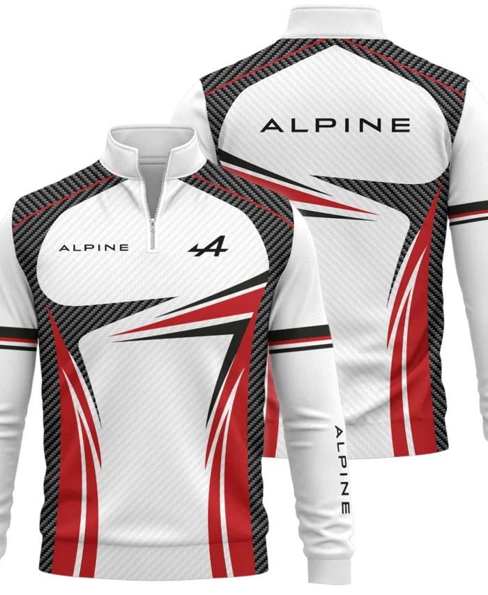Alpine F1 Team For Fans - Quarter Zip Sweatshirt BLVAF1031225A1ALPQZS