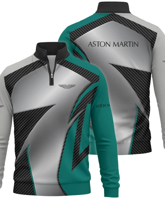Aston Martin F1 Team For Fans - Quarter Zip Sweatshirt BLVAF1031225A2AMQZS