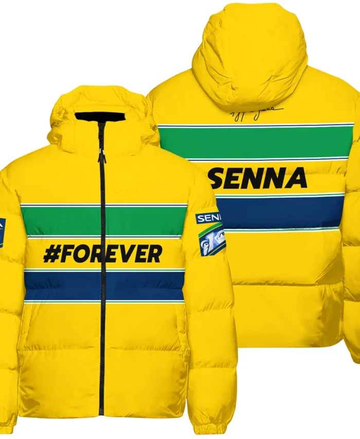 Ayrton Senna McLaren F1 Exclusive Down & Puffer Jackets BLF1190525A1HCJ